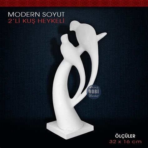 Modern, Soyut Heykeller Polyester Hobi. 