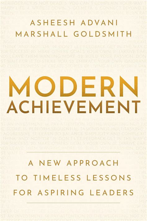 Modern Achievement: A New Approach to Timeless Lessons for ...