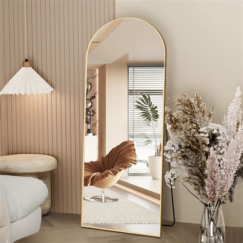 Modern Arched Full Length Floor Mirror 65x22 Wayfair