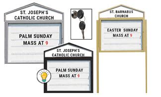 Modern Church Signs – Displays4Sale