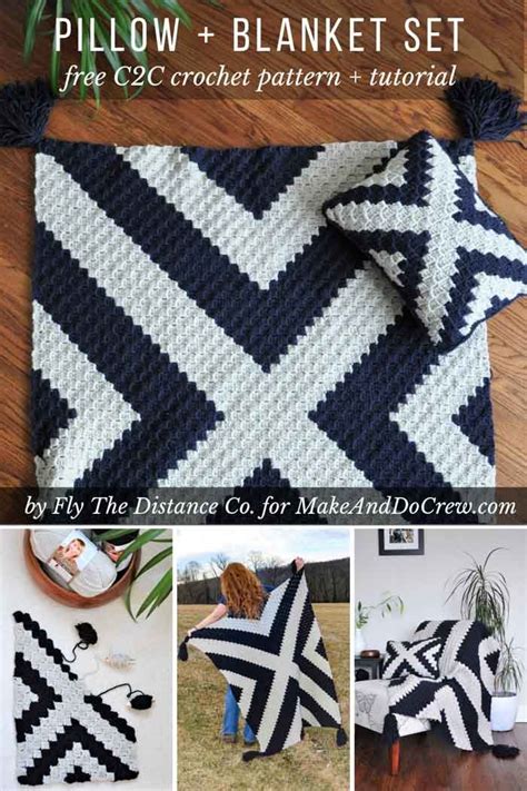 Modern Corner To Corner Crochet Blanket Pattern Free C2c Pattern