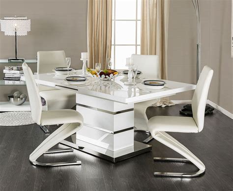 Modern Dining Set w/ Extendable Table & Nook