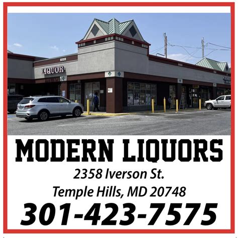 Modern Liquors- Temple Hills MD Temple Hills MD - Facebook