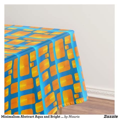 Modern Minimalist Tablecloths Zazzle