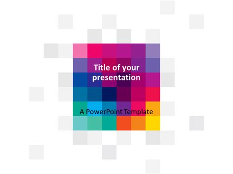 Modern Pixels Powerpoint Template Presentationgo