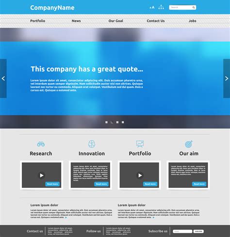 Modern Site Templates