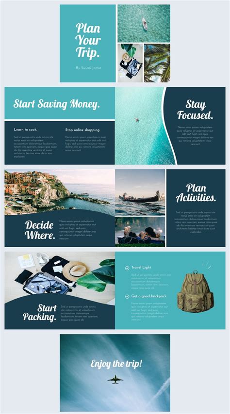 Modern Travel Guide Template Design Flipsnack