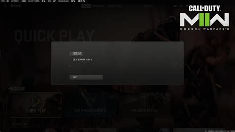 Modern Warfare 2 Dev Error 6144 Possible fixes and more