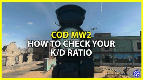 Modern Warfare 2 How To Check Your K D and Stats