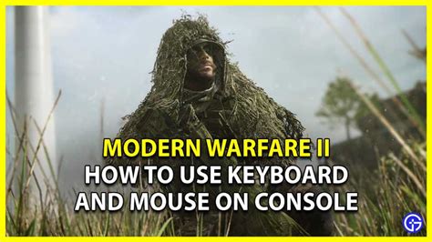 Modern Warfare 2 How to Use Keyboard and Mouse on Consoles