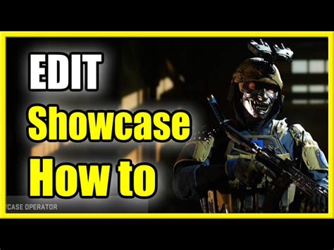 Modern Warfare 2 showcase operator How to change customize and more