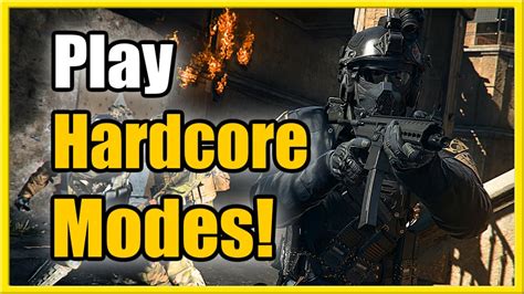 Modern Warfare Hardcore modes How to play Hardcore game modes in multiplayer 