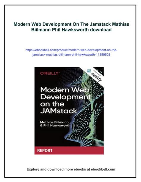 Modern Web Development on the JAMstack