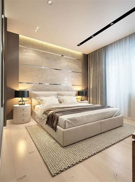 Modern bed design. Inspiration for a contemporary gray floor bedroom remodel in Boston with gray walls. Browse contemporary bedroom decorating ideas and layouts. Discover bedroom ideas and design inspiration from a variety of contemporary bedrooms, including color, decor and theme options. 
