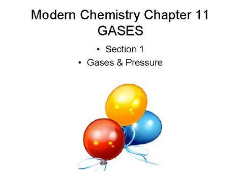 Modern chemistry ch 11 gases section 1. - 1999 ford f350 repair manual body builder.