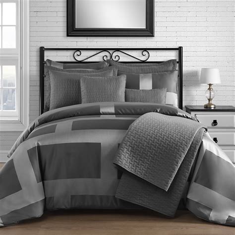 7 Pieces Embroidered Comforter Set Modern Color Block Patchwork Bed in A Bag. by Latitude Run®. From $56.99 $122.99. ( 150) Fast Delivery. FREE Shipping. Get it by Thu. Feb 15. Shop Wayfair for all the best King Comforter Sets.