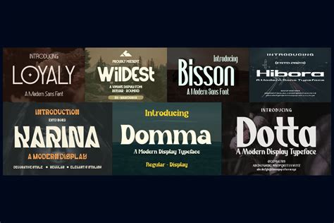Modern display font free download.  For more details, read the APIs Explo...