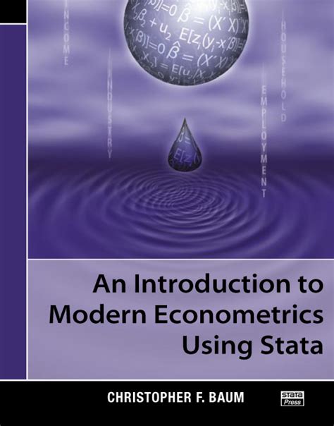 Modern econometrics using stata and solution manuals. - Discrimination indirecte dans le domaine de l'emploi.