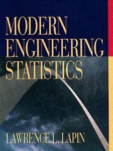 Modern engineering statistics lapin solutions manual. - Welcher leitfaden zum mieten und vermieten welcher verbraucherleitfäden.