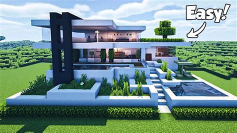 Modern house minecraft