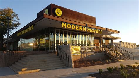 Modern markey. Modern Market plans to implement the overall updated restaurant design in all new locations moving forward, turning a fresh chapter in restaurant development and design for the brand post-pandemic. 