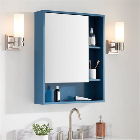 Modern medicine cabinets. The modern standard for bathroom cabinet height is 36 inches. However, bathroom vanities can vary in height between 32 and 43 inches. It is important to get a bathroom vanity in an... 