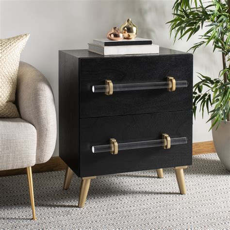 Modern night stand. Black Nightstand with 2 Drawers, 26" Tall Modern Bedside Table, Mid-Century Modern End Table, Wood Night Stand with Solid Wood Leg for Bedroom, Office. 4.6 out of 5 stars. 11. ... Night Stands, Bedside Table, end Table with 2 Drawers, Mid Century Modern Side Tables Accent Side Tables with Solid Wood Legs, Vintage Nightstand for Bedroom, … 