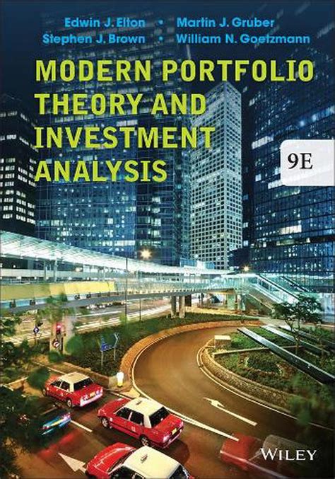 Modern portfolio theory and investment analysis elton. - Wilhelm dilthey, philosoph und, oder philolog?.