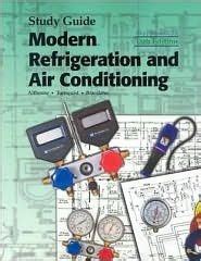 Modern refrigeration air conditioning study guide. - Tuition education and textbook amounts certificate.