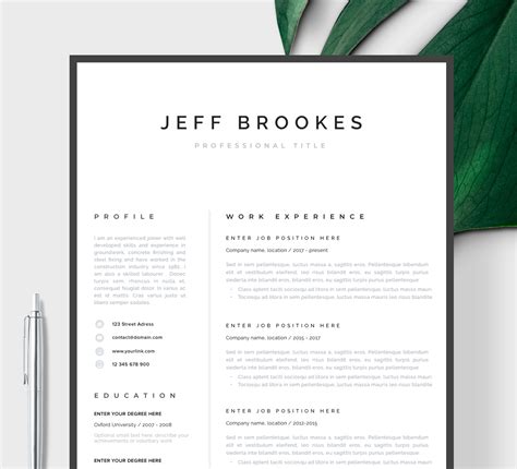 Modern resume template. Things To Know About Modern resume template. 