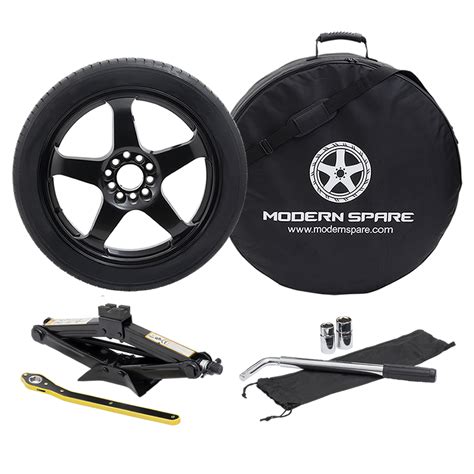 Modern spare. 2020-2022 Hyundai Sante Fe Accessory-Only. $ 64.99 – $ 109.99. PRODUCT DETAILS : All the tools and accessories you need to safely change your tire. Durable, low profile 4000 LB TruLift Ratcheting Scissor Jack With Secure Pinch weld Contact Point. Unique ratcheting jack handle makes raising your car a breeze. 