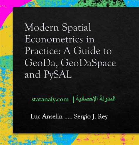 Modern spatial econometrics in practice a guide to geoda geodaspace and pysal. - Sony cybershot n50 manual de la cmara.