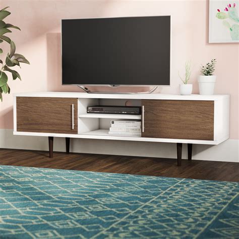 Modern tv stands. GDF Studio Classon Glass Entertainment TV Console Stand With Shelf by GDFStudio (40) $188. vidaXL TV Stand TV Unit Sideboard TV Console Media Cabinet Solid Teak Wood by vidaXL LLC (10) SALE. $330$377. 58" TV Stand Entertainment Center With 23" Electric Fireplace, Espresso by Belleze (5) $350. 
