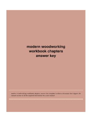 Modern woodworking textbook chapter 13 answer key. - Sintesi analogica la guida per principianti ai sintetizzatori e al sound design.