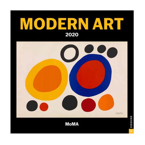 Download Modern Art 2020 Wall Calendar By The Museum Of Modern Art