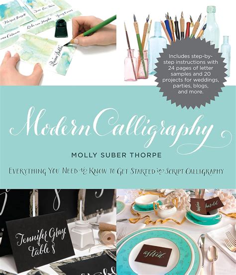 Read Online Modern Calligraphy Everything You Need To Know To Get Started In Script Calligraphy By Molly Suber Thorpe