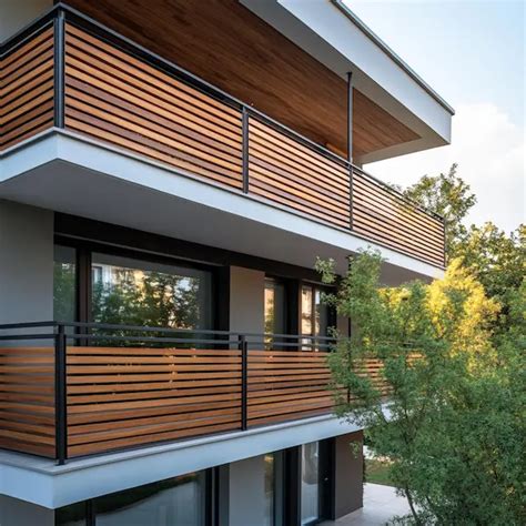 Moderne drvene ograde za terase