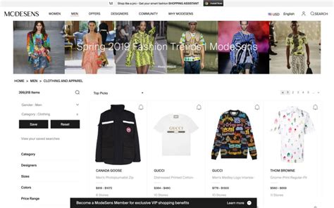  Check ModeSens before you buy! ModeSens is dedicated to saving you time and money on fashion. With ModeSens, you can compare a product’s availability, price, color options, styling information and more from 600+ stores in seconds. Join and enjoy the future shopping experience. Join and shop like never before! . 