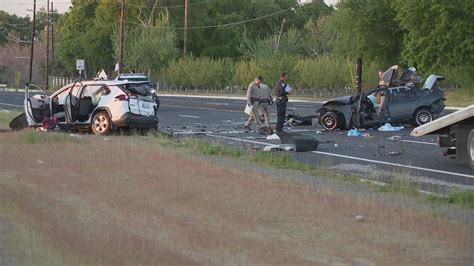 Modesto car accident yesterday.  We would like to show you a descripti...
