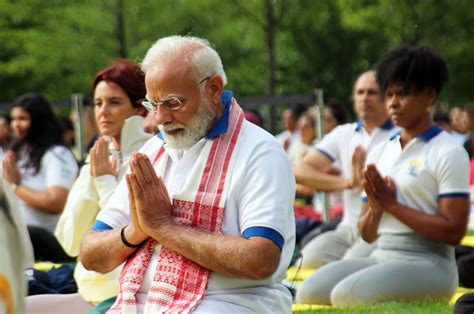 Modi flexes India’s cultural reach on Yoga Day with backbends and corpse poses on the UN lawn