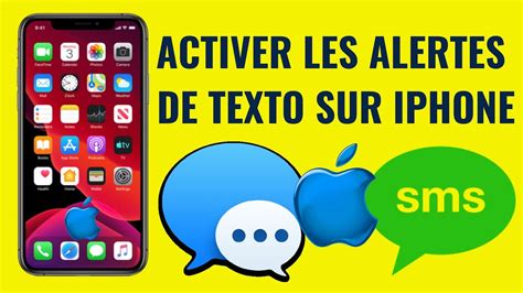 Modifier les notifications des messages sur l’iPhone