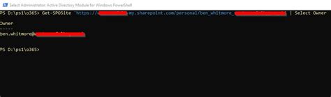 Modify OneDrive Site Admins with PowerShell - byteben