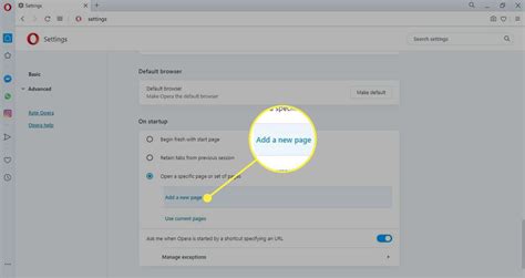 Modifying Startup Behavior and Home Pages for macOS