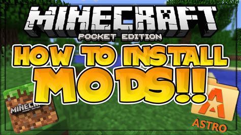 Mods In Minecraft Pocket Edition Android Only No Root 6 Steps Instructables
