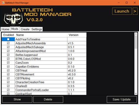 Modtek release.  Jul 1, 2018 · Battletech Mod Manager (BMM) &ndash; is a tool for...