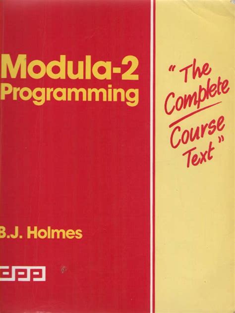 Modula 2 programming computing programming textbooks. - Triumph 4205 manual stack paper cutter.