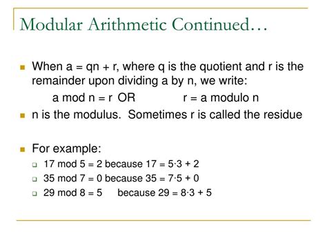 Modular Arithmetic Wikipedia