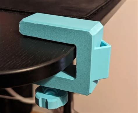 Modular desk clamp 3d print.  Download thousands of 3D models and stl models fo...