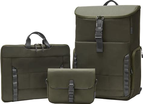 Modular laptop backpack.  Separate modules create clear zones for tech, travel...