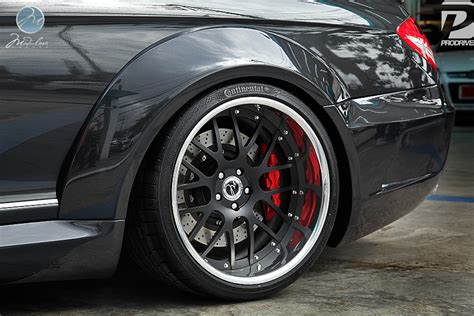Modulare Wheels + Prodrive Shop MercedesBenz CL W216 + Prior Design widebody 20" Modulare